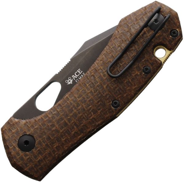 GM12092_add_01.jpg Giant Mouse ACE Atelier Linerlock - Burlap Micarta