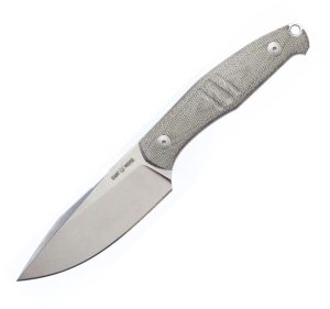 Giant Mouse GMF2 Scout Fixed Blade - Green Micarta