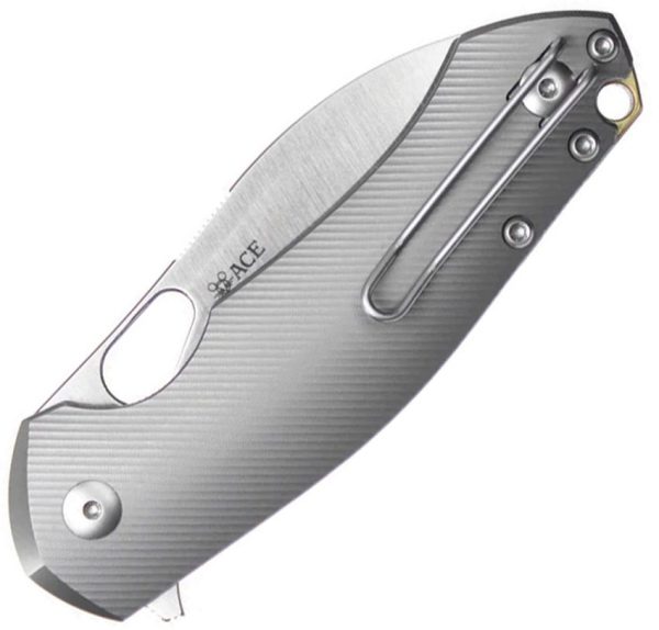 Giant Mouse ACE Biblio-XL Linerlock - Titanium