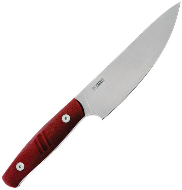Giant Mouse Carving Knife Nitro B Red G10