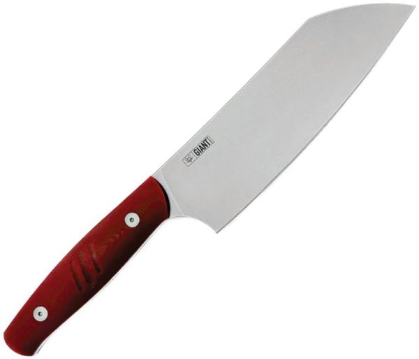 Giant Mouse Santoku Red G10 Nitro B