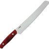 Giant Mouse Bread Knife - Red G10 Full Tang