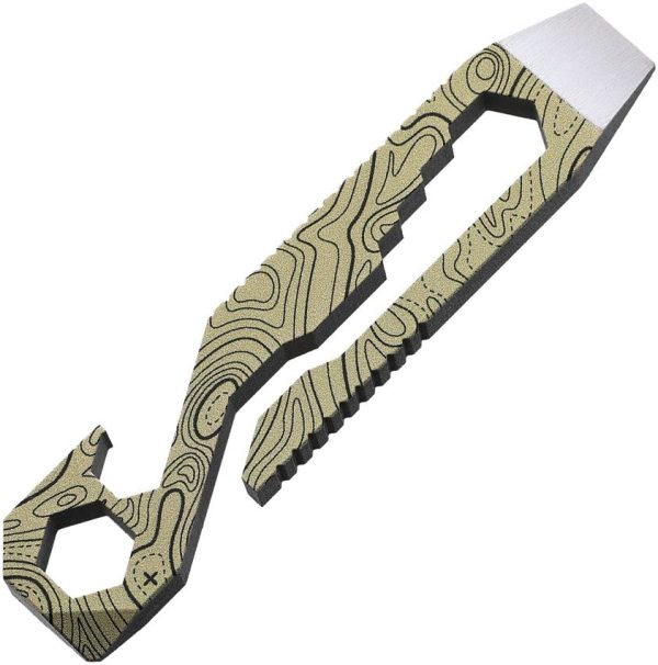 Griffin Pocket Tool Original Topographic - 3 inch Multi-Tool