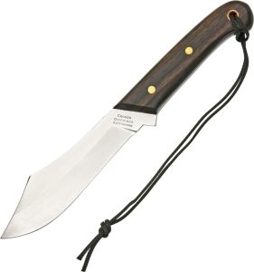 Grohmann Deer and Moose Knife Fixed Blade Stainless Rosewood