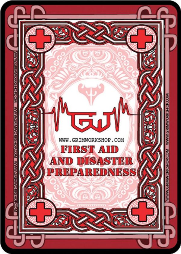 GRIAIDDEC.jpg Grim Workshop First Aid Playing Cards Water-Resistant