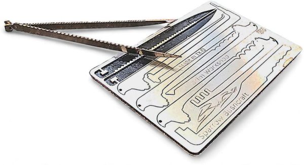 Grim Workshop Bill Rogue Survival Card Stainless Steel