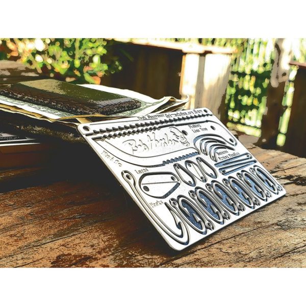 Grim Workshop Bob Hansler Survival Card Stainless Steel