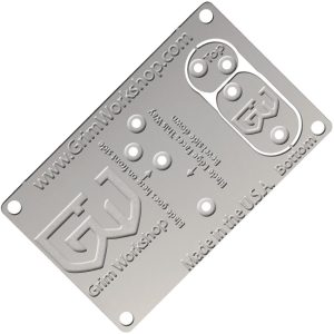Grim Workshop Cordage Making Card - Stainless Steel