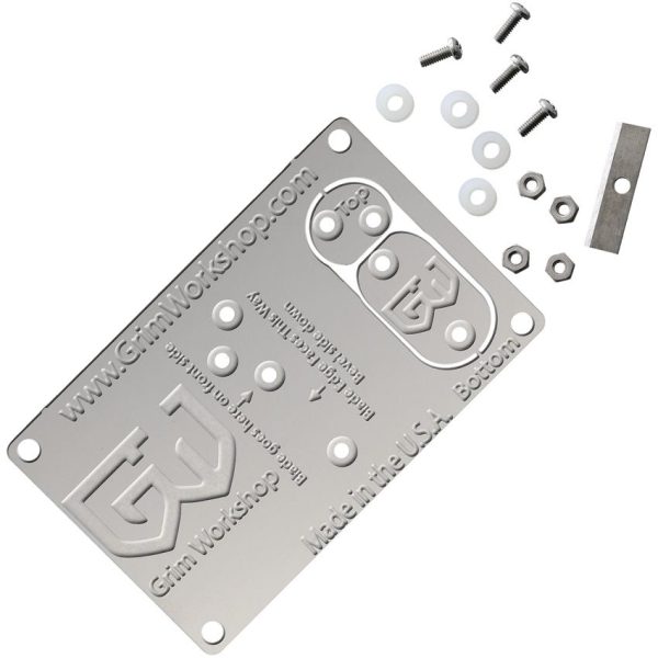 Grim Workshop Cordage Making Card - Stainless Steel
