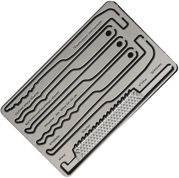 Grim Workshop Lock Picking and Escape Card