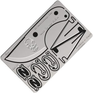 Grim Workshop Bushcraft Card - Fishing & Cutting Tools