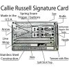 Grim Workshop Callie Russell Survival Card
