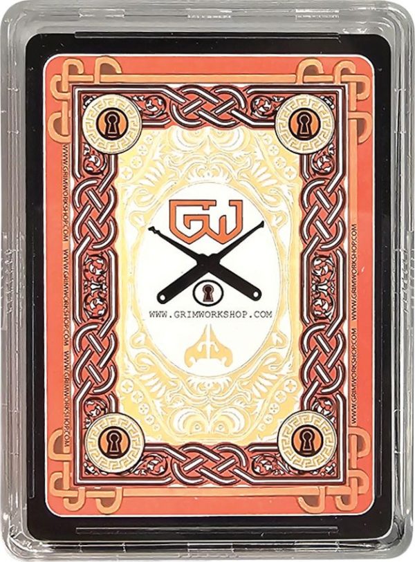 Grim Workshop Lock Picking Playing Cards Deck