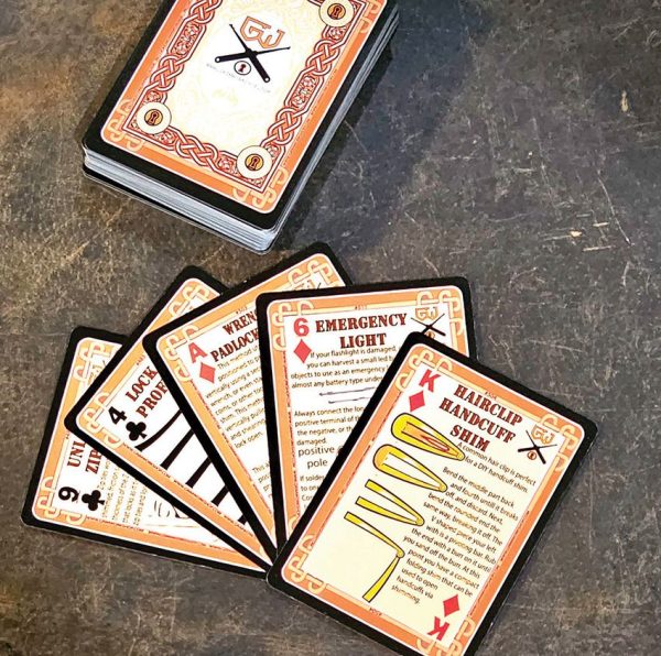 Grim Workshop Lock Picking Playing Cards Deck