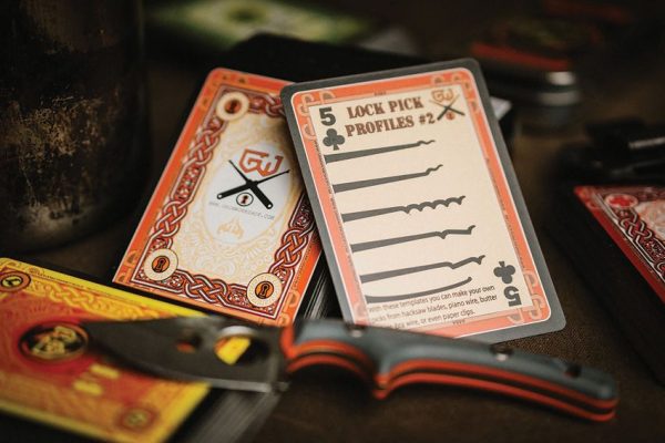 Grim Workshop Lock Picking Playing Cards Deck