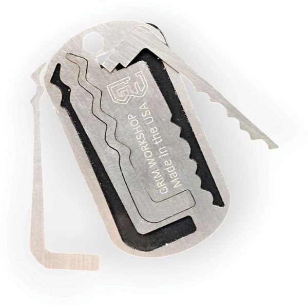 GRIRAKTAG_add_04.jpg Grim Workshop Lock Pick Dog Tag Necklace - 3 Tools