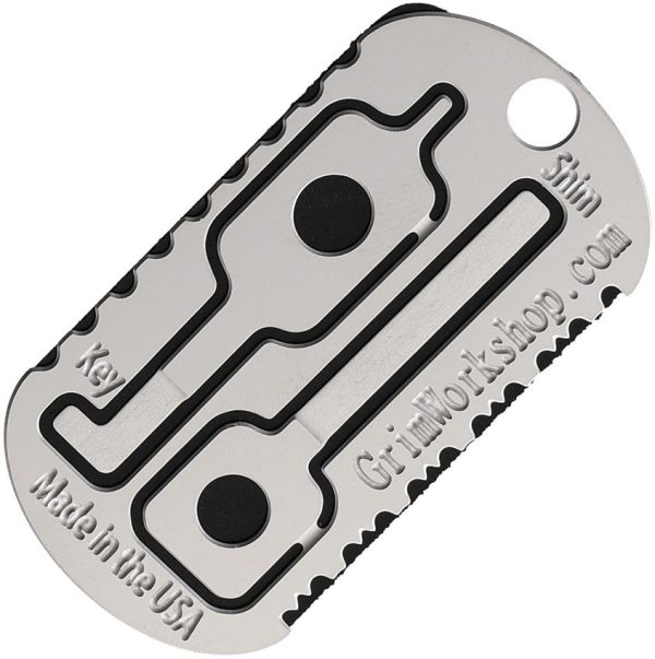 Grim Workshop Escape and Evasion Dog Tag - Tactical