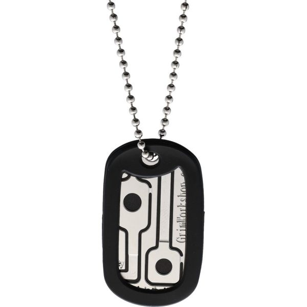 Grim Workshop Escape and Evasion Dog Tag - Tactical