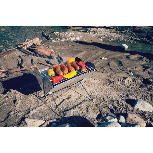 Grilliput Flatpack Portable Grill Stainless Steel