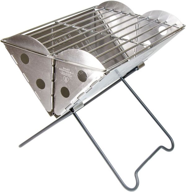 Grilliput Mini Flatpack Grill Stainless Steel