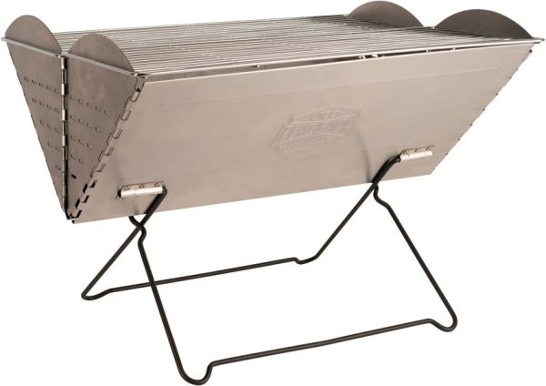 Grilliput Flatpack Large Portable Grill Stainless Steel