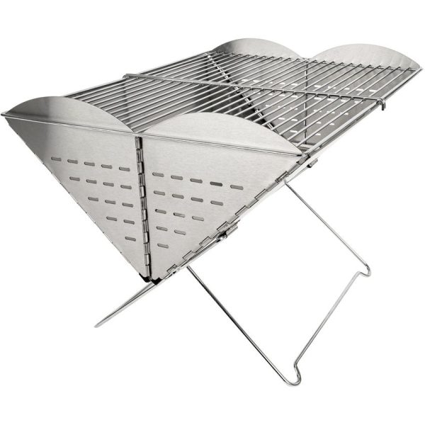 Grilliput Flatpack Large Portable Grill Stainless Steel