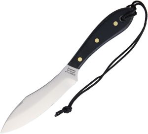 Grohmann Survival Knife Black Micarta Fixed Blade Carbon Steel