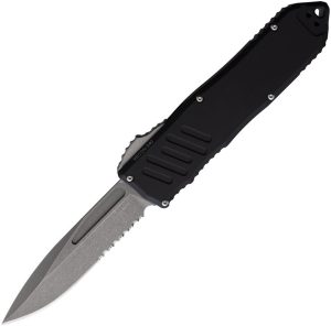 Guardian Tactical Auto Recon 040 OTF Stonewash Serrated