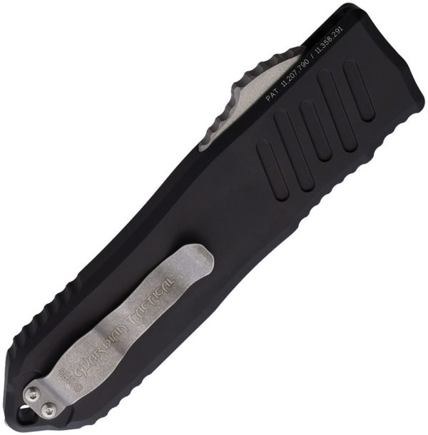 Guardian Tactical Auto Recon 040 OTF Stonewash Serrated