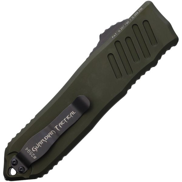 Guardian Tactical Auto Recon 040 OTF OD Green Serrated