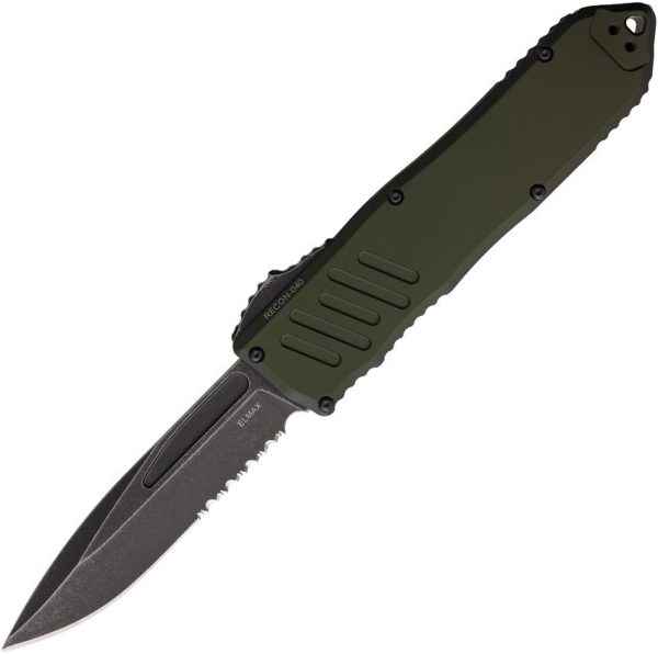 Guardian Tactical Auto Recon 040 Serrated Stonewash