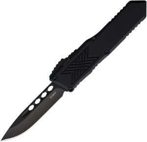 Guardian Tactical Auto GTX025 OTF Drop Point Black