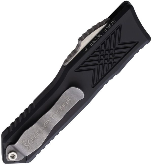 Guardian Tactical GTX025 OTF Auto - Stonewash Drop Point