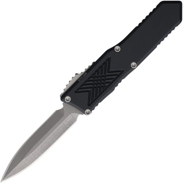 Guardian Tactical GTX025 OTF Double Edge Dagger - Stonewash