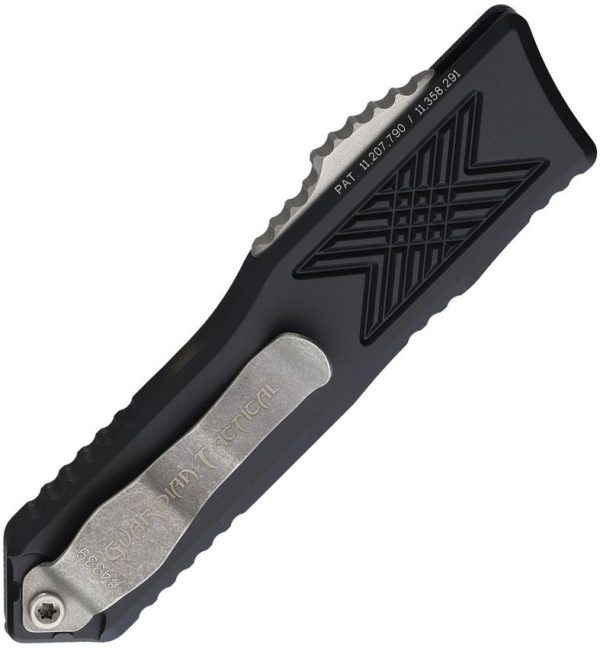 Guardian Tactical GTX025 OTF Double Edge Dagger - Stonewash