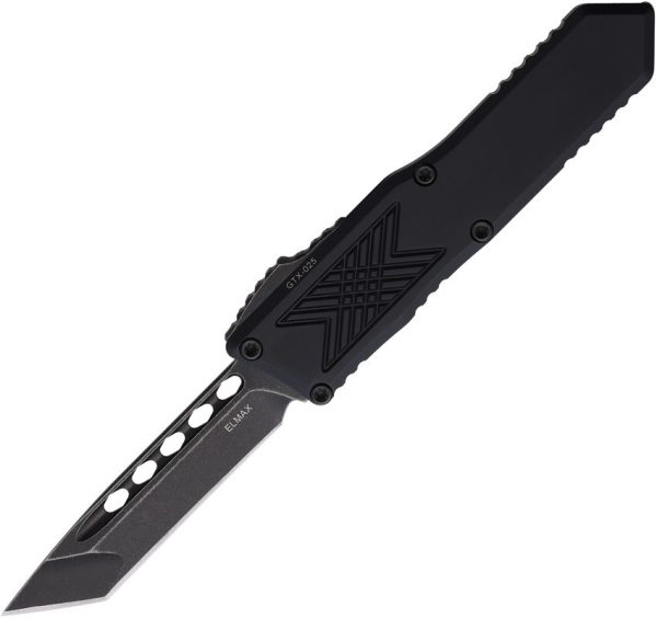 Guardian Tactical GTX025 OTF Auto Tanto - Black Stonewash