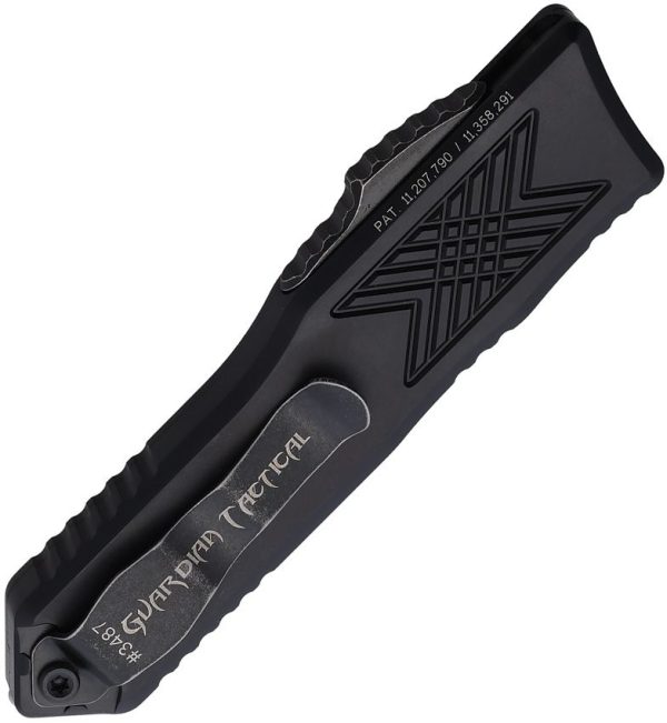 Guardian Tactical GTX025 OTF Auto Tanto - Black Stonewash