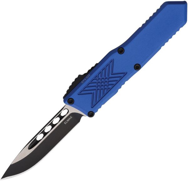 Guardian Tactical GTX025 OTF Auto - Two-Tone Blue Handle