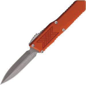 Guardian Tactical GTX025 Auto OTF Stonewash Dagger Orange