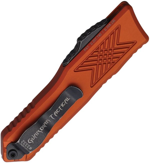 Guardian Tactical GTX025 OTF Tanto - Burnt Orange