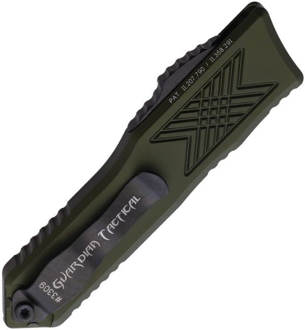 Guardian Tactical GTX025 OTF Auto - OD Green Two-Tone