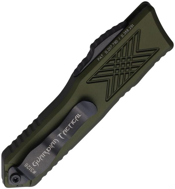 Guardian Tactical GTX025 OTF Tanto - OD Green Two-Tone
