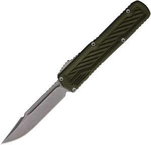 Guardian Tactical Auto Scout OTF Stonewash Clip Point