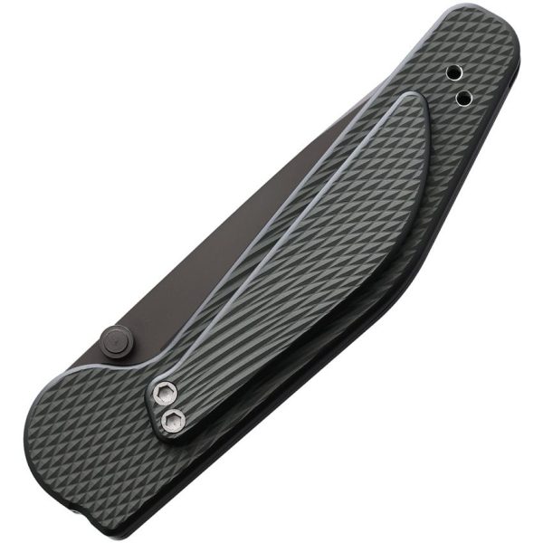 GT312_add_01.jpg GT KNIVES Auto Button Lock Tanto Serrated Green