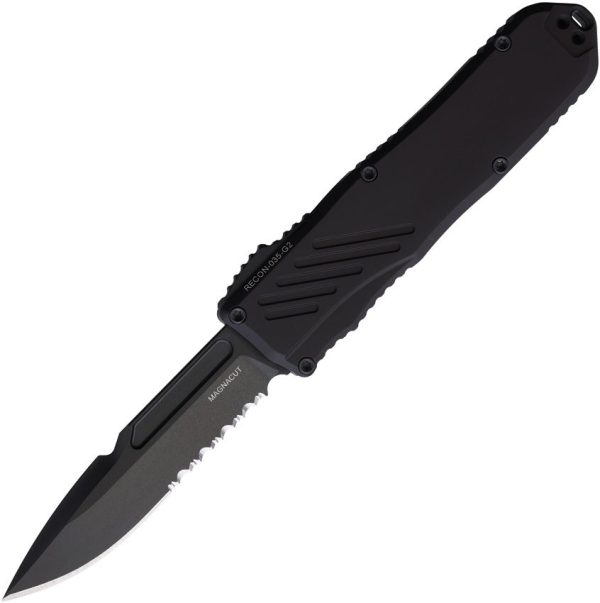 Guardian Tactical Auto Recon 035 Serrated Black