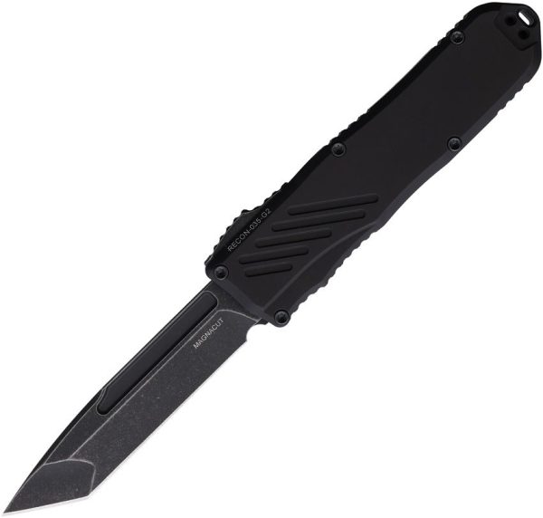 Guardian Tactical Auto Recon 035 OTF Tanto Black Stonewash