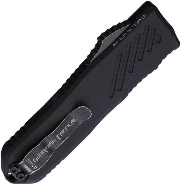 Guardian Tactical Auto Recon 035 OTF Double Edge Black SW