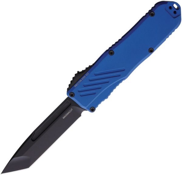 GT94121.jpg Guardian Tactical Auto Recon 035 OTF Blue Tanto