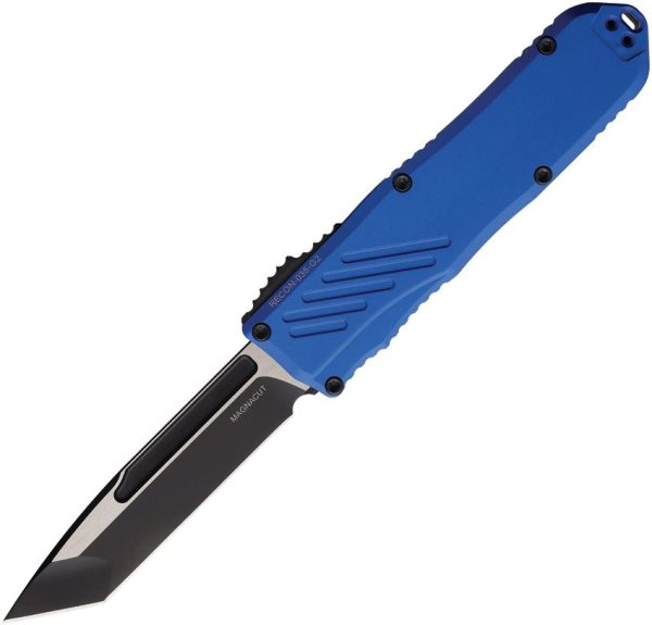 Guardian Tactical Auto Recon 035 G2 OTF Blue Tanto