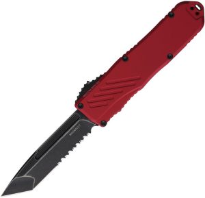 Guardian Tactical Auto Recon 035 G2 OTF Red Tanto Serrated